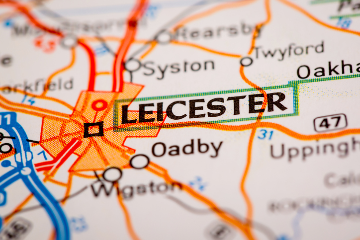 Leicester City on a Road Map
